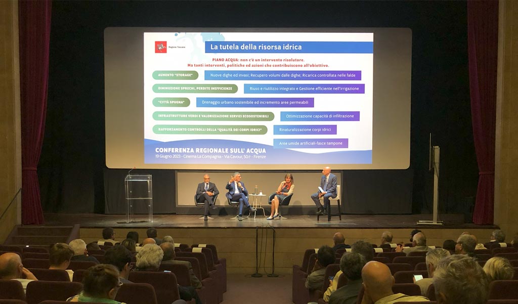 La prima Conferenza Regionale sull’Acqua della Regione Toscana
