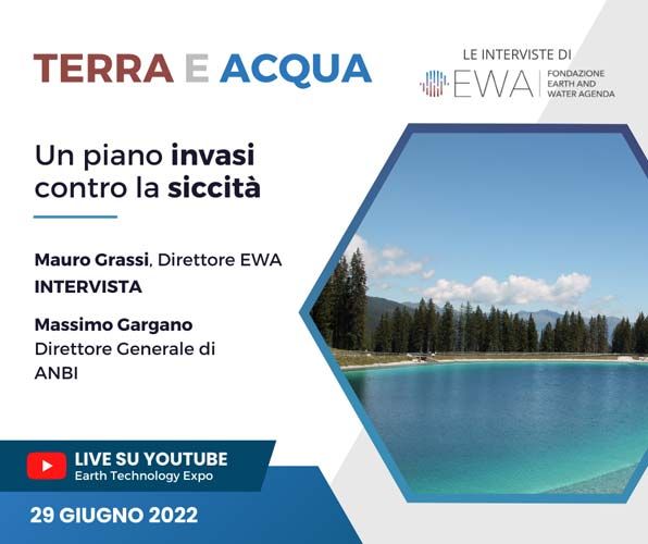 Un piano invasi contro la siccità