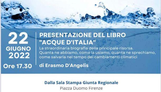 “Acque d’Italia” di Erasmo D’Angelis