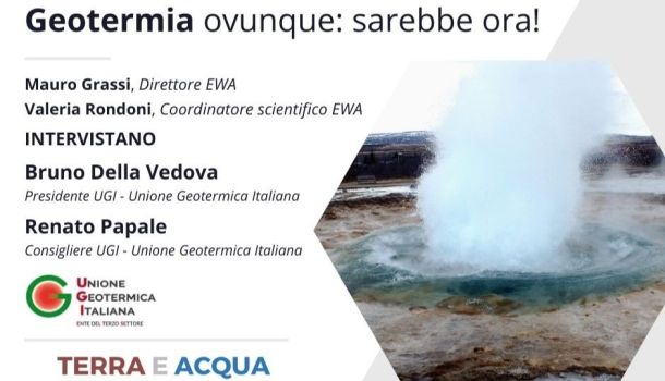 Geotermia ovunque: sarebbe ora!